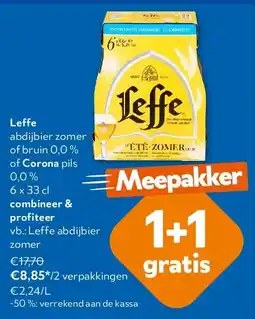 OKay Leffe abdijbier zomer aanbieding