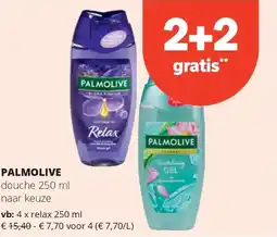 Spar PALMOLIVE douche 250 ml aanbieding