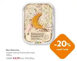OKay Boni Selection vispannetje op Oostendse wijze 330 g aanbieding