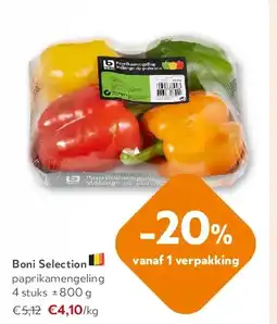 OKay Boni Selection paprikamengeling 4 stuks ± 800 g aanbieding