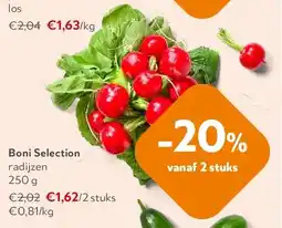 OKay Boni Selection radijzen 250 g aanbieding