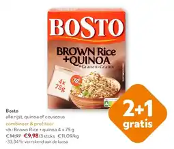 OKay Bosto alle rijst, quinoa of couscous aanbieding