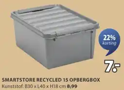 Jysk Smartstore recycled 15 opbergbox aanbieding
