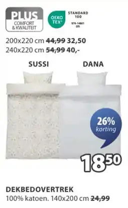 Jysk Dekbedovertrek aanbieding