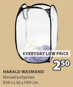 Jysk Harald wasmand aanbieding