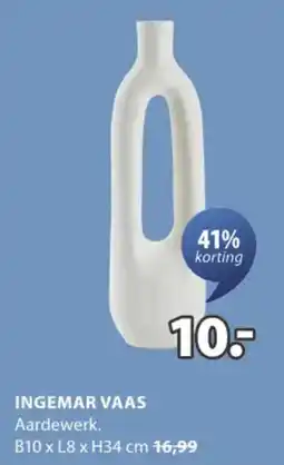 Jysk Ingemar vaas aanbieding