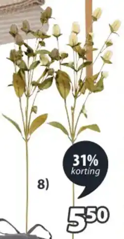 Jysk Audun kunstbloem aanbieding