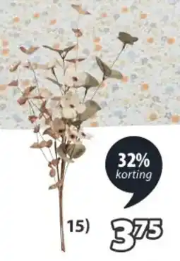 Jysk Laust kunstbloem aanbieding