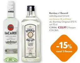 OKay Bombay of Bacardi volledig aanbieding