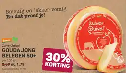 Ekoplaza Zuiver zuivel gouda jong belegen 50+ aanbieding