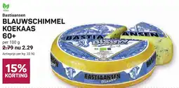Ekoplaza Bastiaansen blauwschimmel koekaas 60+ aanbieding