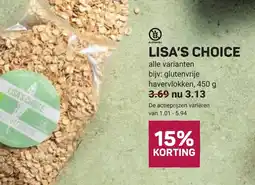 Ekoplaza Lisa's choice aanbieding
