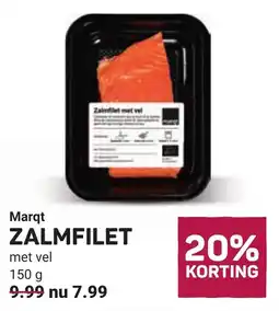 Ekoplaza Marqt zalmfilet aanbieding
