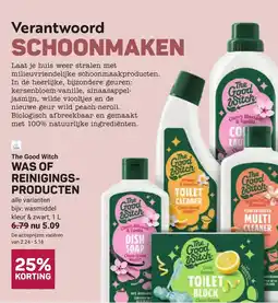 Ekoplaza The good witch was of reinigingsproducten aanbieding