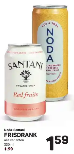 Ekoplaza Noda santani frisdrank aanbieding