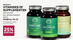 Ekoplaza Mattisson vitamines of supplementen aanbieding
