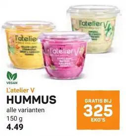 Ekoplaza L'atelier V Hummus aanbieding