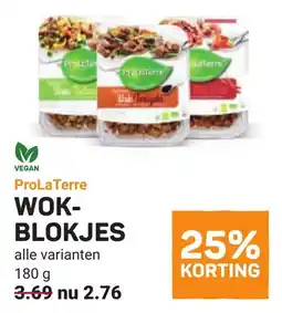 Ekoplaza ProLa Terre Wokblokjes aanbieding
