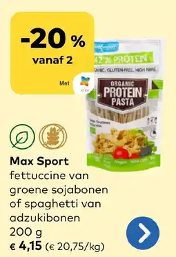Bio Planet Max Sport aanbieding