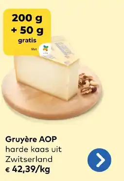 Bio Planet Gruyère AOP aanbieding
