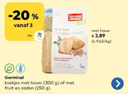 Bio Planet Germinal met haver aanbieding
