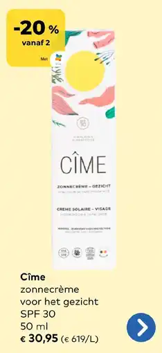 Bio Planet Cîme aanbieding