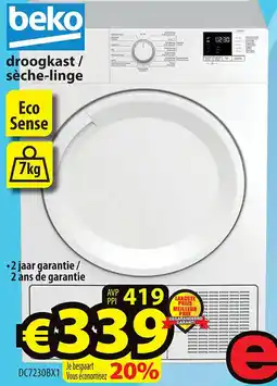ElectroStock Beko droogkast / sèche-linge aanbieding