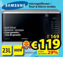 ElectroStock Samsung microgolfoven / four à micro-ondes aanbieding