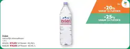 Comarkt Evian aanbieding