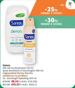 Comarkt Sanex aanbieding