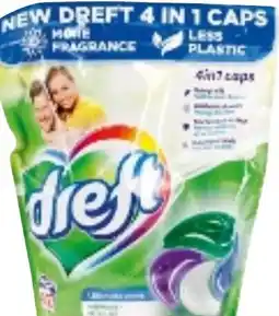 Colruyt Dreft Caps 4 in 1 Ultimate Care Normaal aanbieding