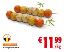 Colruyt Balletjesbrochette aanbieding