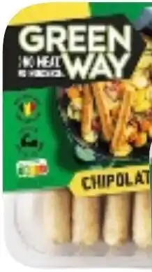 Colruyt Greenway Chipolata aanbieding