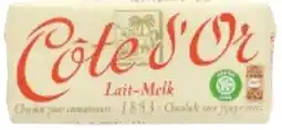 Colruyt Côte d'Or Chocolade voor fijnproevers Melk aanbieding