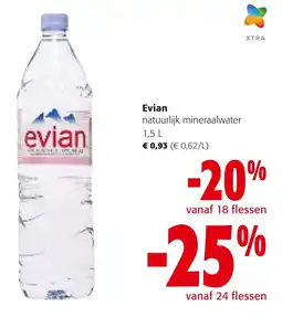 Colruyt Evian aanbieding