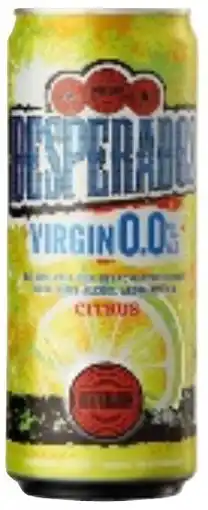 Colruyt Desperados Virgin Citrus alcoholvrij bier 0,0% vol aanbieding