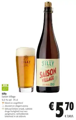 Colruyt Silly Saison Village 5,5 % vol aanbieding