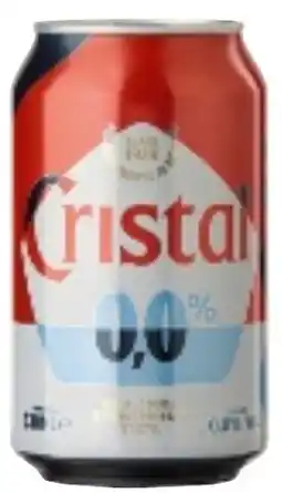 Colruyt Cristal alcoholvrij bier 0,0 % vol aanbieding