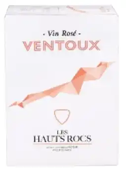 Colruyt Les Hauts Rocs Rosé Sec 2024 A.O.P. Ventoux partybox aanbieding