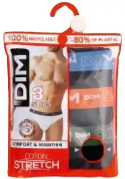 Colruyt DIM Slip zwart blauw-oranje-groen maat XXL aanbieding