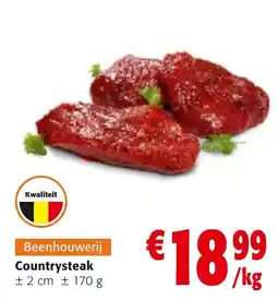 Colruyt Countrysteak aanbieding