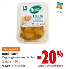 Colruyt Boni plan't veggie gemarineerde filets aanbieding