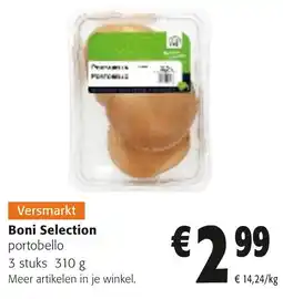 Colruyt Boni selection portobello aanbieding