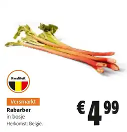 Colruyt Rabarber in bosje aanbieding