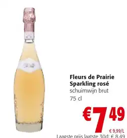Colruyt Fleurs de prairie sparkling rosé schuimwijn brut aanbieding