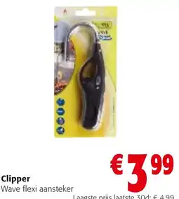 Colruyt Clipper Wave flexi aansteker aanbieding