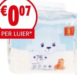 Colruyt Boni Selection vb. Luiers maat 3 aanbieding