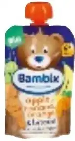 Colruyt Bambix apple-banana-orange & biscuit 6+ maanden aanbieding