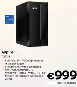 CompuDeals Acer Aspire TC-1785 aanbieding