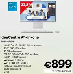 CompuDeals Lenovo IdeaCentre All-in-one F0HN00FXMB aanbieding